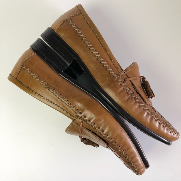 LAST CHANCE: Giorgio Brutini Le Glove Woven Tasseled Loafers main image 12